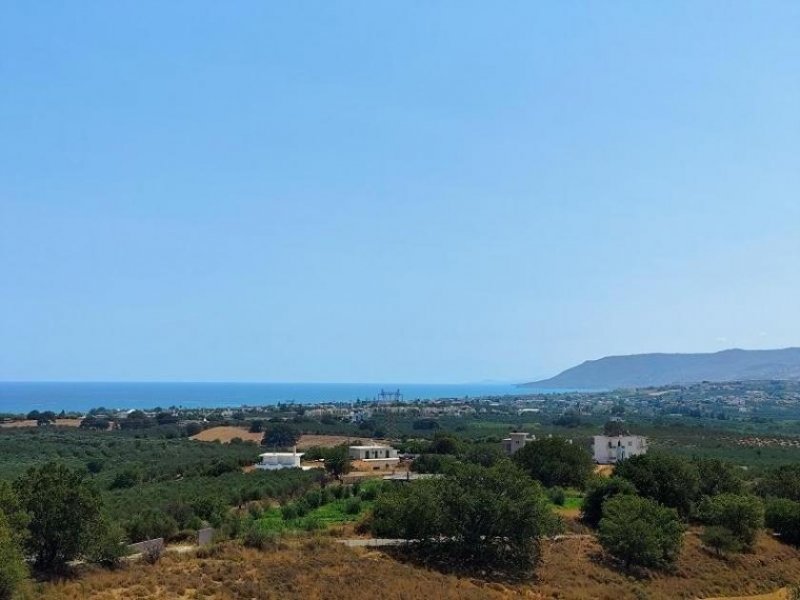 Georgioupoli Kreta, Georgioupoli: Premium-Grundstück mit fertiger Lizenz in der Nähe des Dorfes zu verkaufen Grundstück kaufen